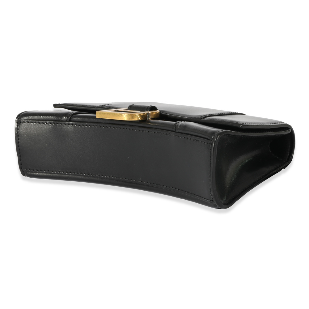 Balenciaga Black Smooth Leather Hourglass XS Belt Bag - Picture 6 of 7